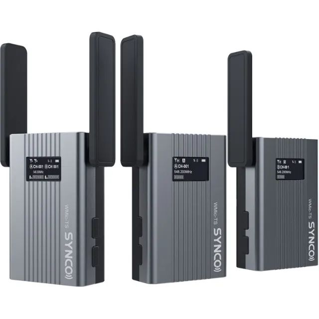 Sistema De Microfone Sem Fio Synco Wmic-ts Professional Uhf - Foto 3