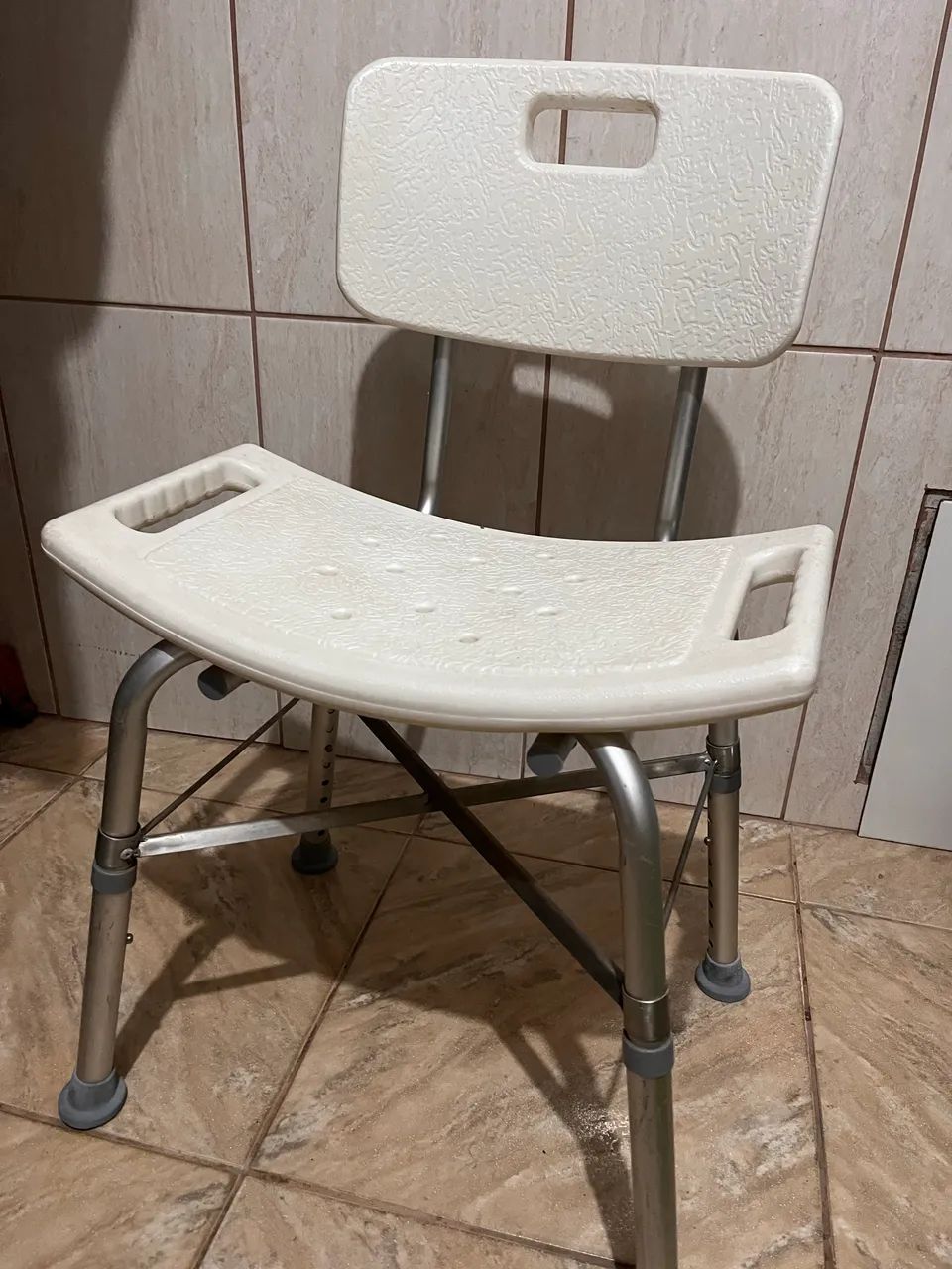 Banco para banho com encosto