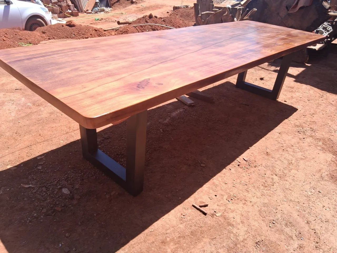 Mesa base de metalon  - Foto 4