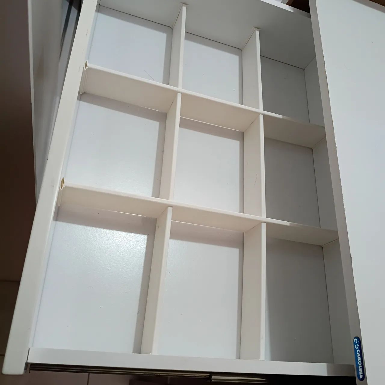 Berço que vira cama, com cama auxiliar e cômoda - Foto 5