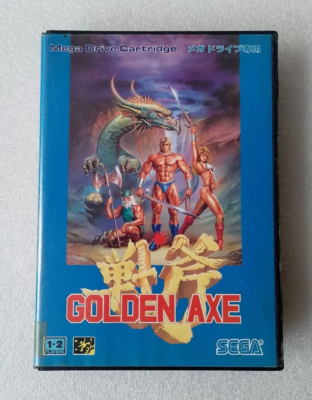 Golden Axe original Japonês para Mega Drive - Jogos de Vídeo Game