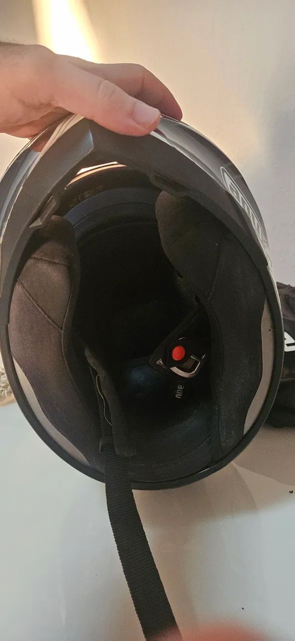 Agv capacete cinza - Foto 4