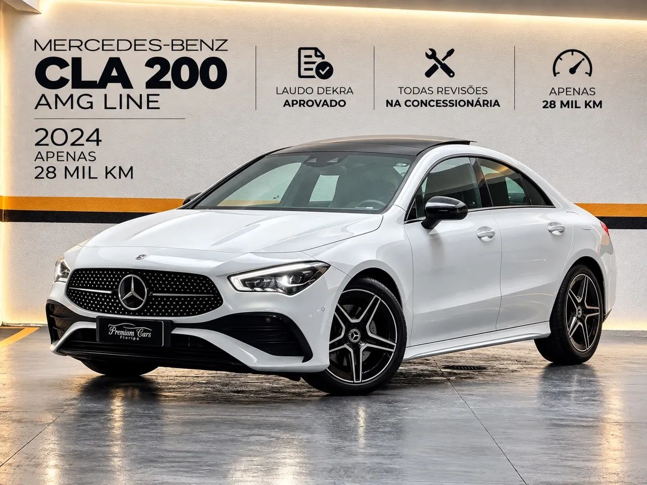 Mercedes-Benz CLA-200 1.3 TB 16V 163cv Aut. (híbrido) 2024