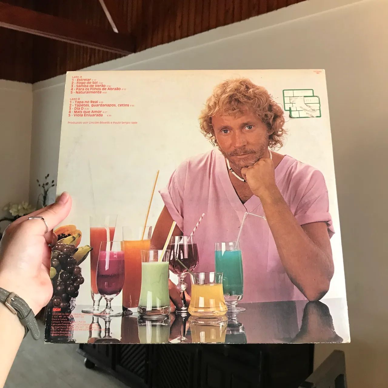 Lp Vinil - Marcos Valle - Estrelar 1983 c/ encarte - Foto 5