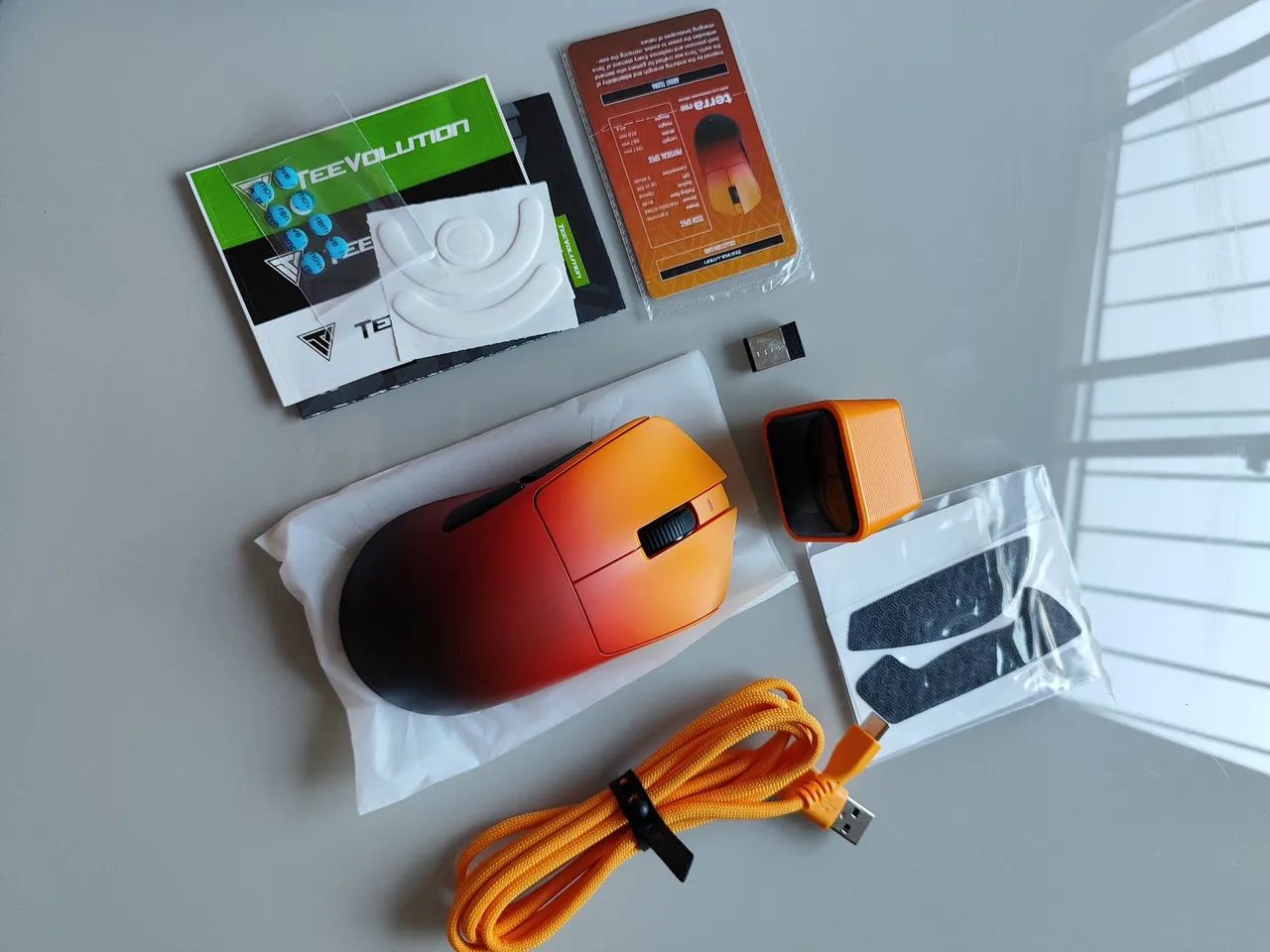 Mouse Terra Pro 8K Orange - Foto 3