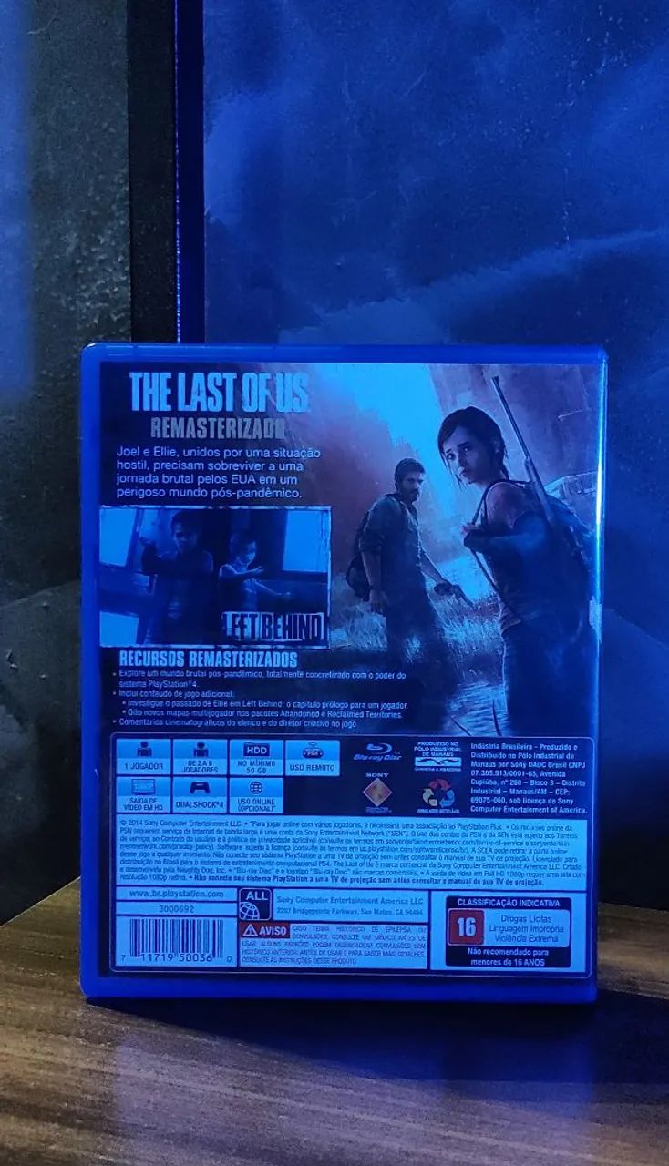 Jogo PS4 - The Last Of Us: REMASTERIZADO (MÍDIA FÍSICA) - Foto 3