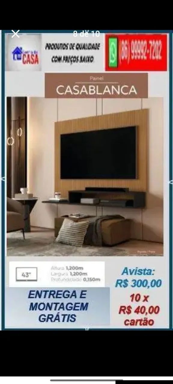 Bancadas e painéis para tv - Foto 2