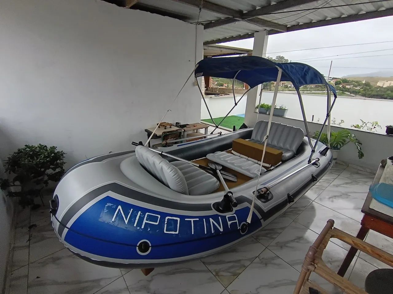 Bote inflável excursion 5 Intex