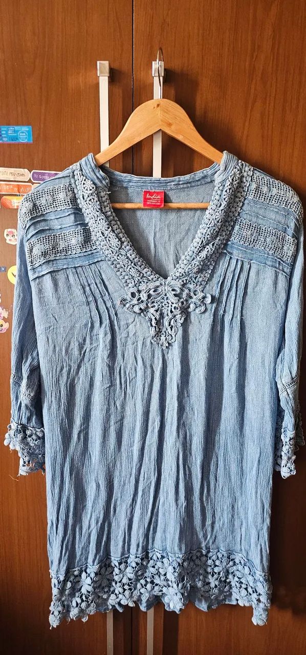 Bata/Vestido indiano - Foto 3