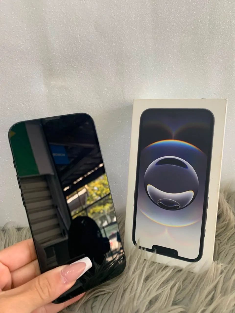 ?*IPHONE 16E 256GB* ?PRETO  ?92% ?R$3200 - Foto 2