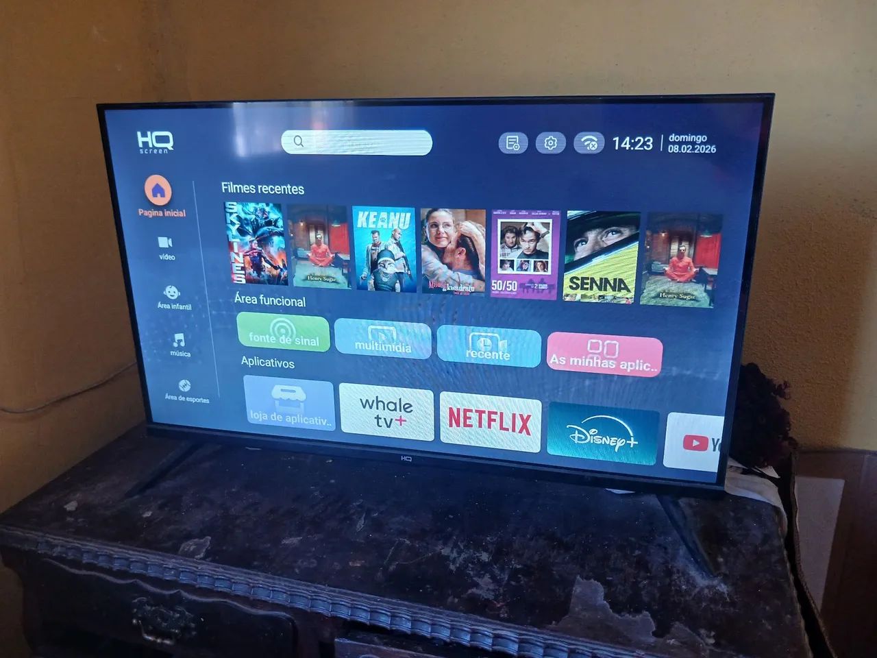 Tv smartv 32 polegadas hq 
