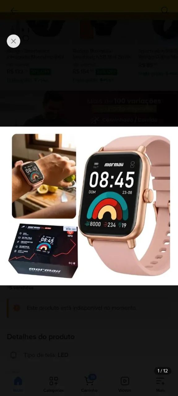 Smartwatch mormai 