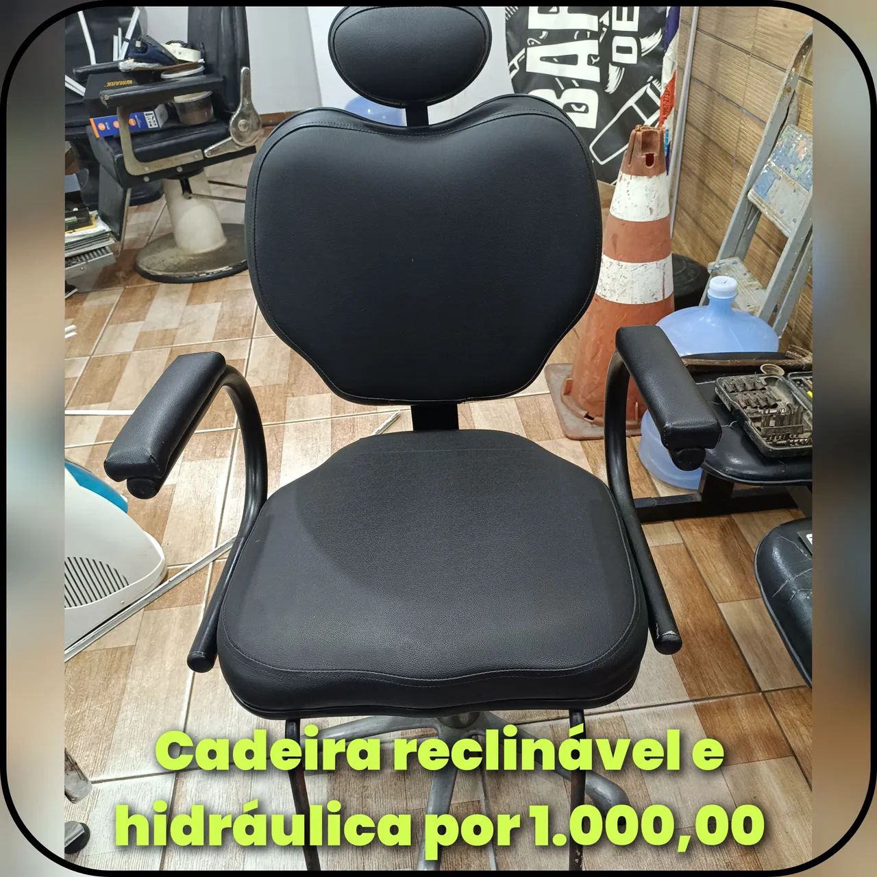 Cadeira de barbeiro  - Foto 2