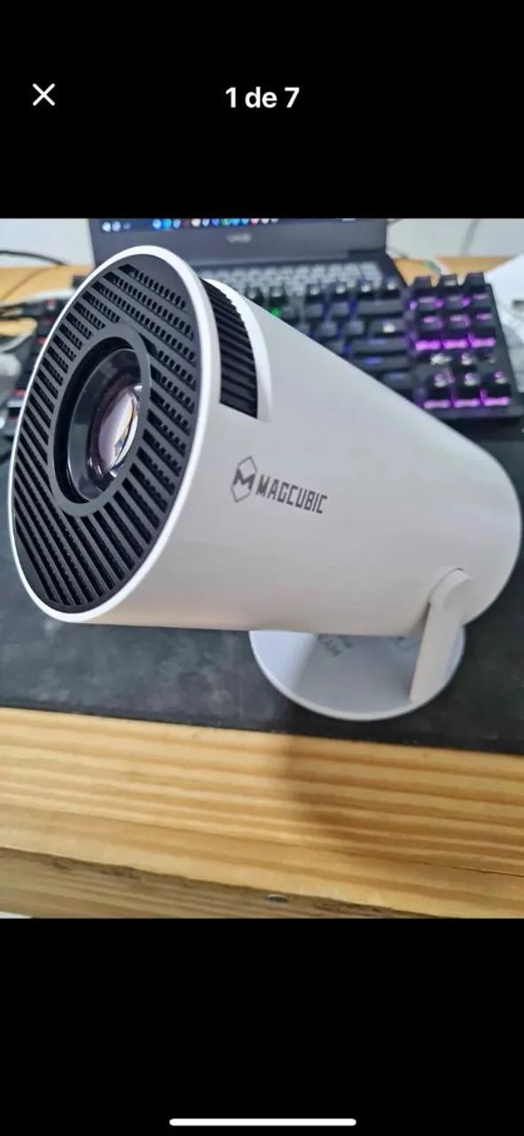 Projetor Hy300 pro original Magcubic novo tenha um cinema em casa  - Foto 3