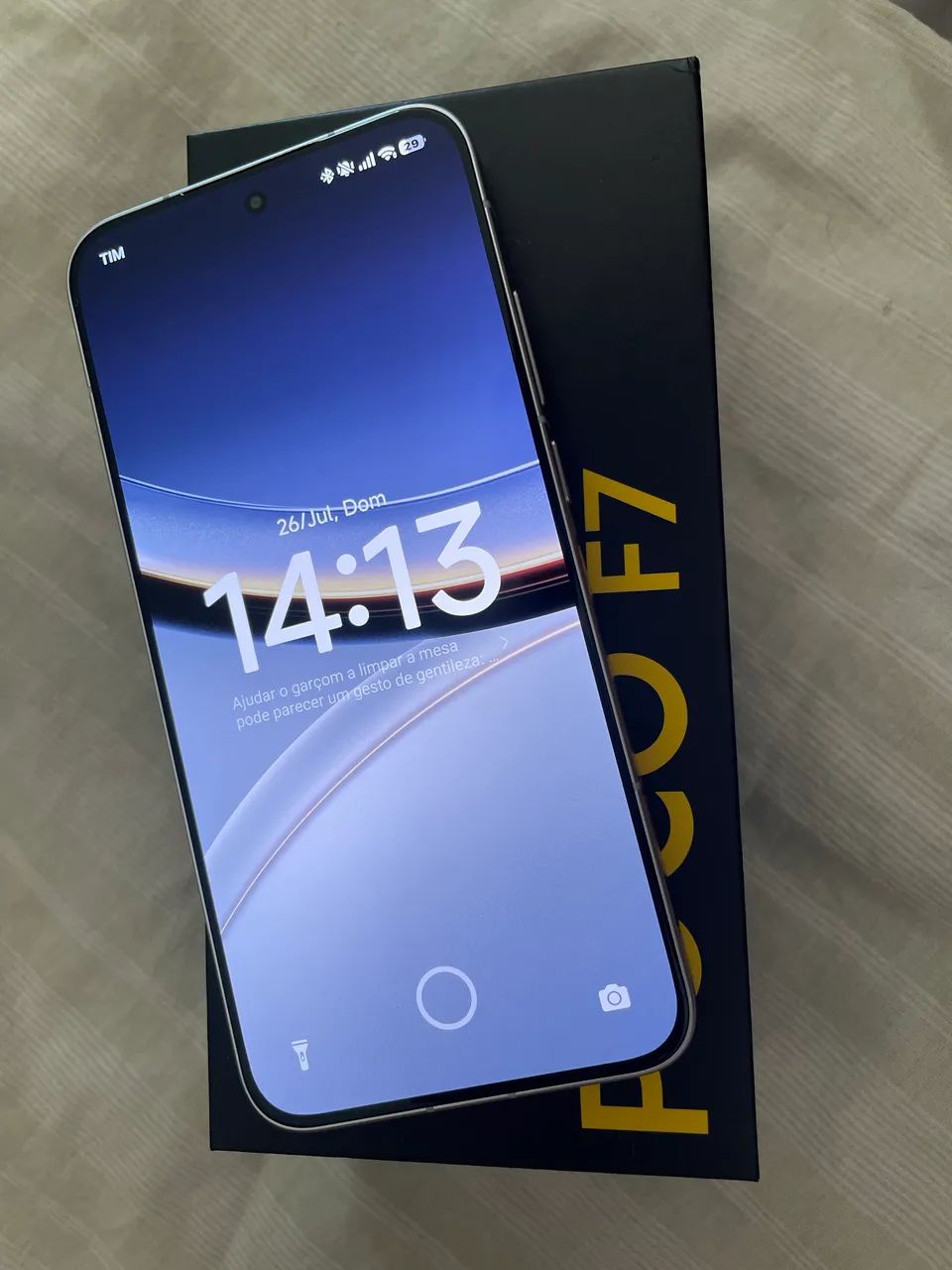 POCO F7 Branco 512GB - Completo - Foto 2