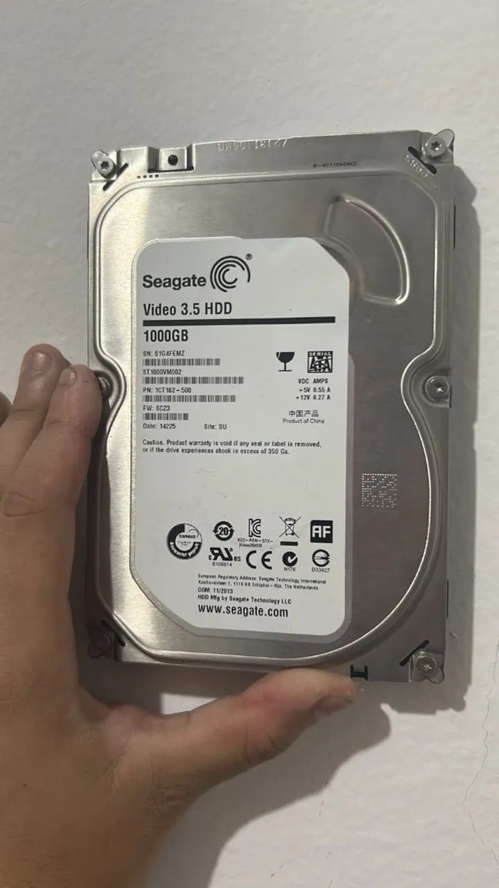 HD 1TB SATA Testado | Desktop | Sem Bad Block