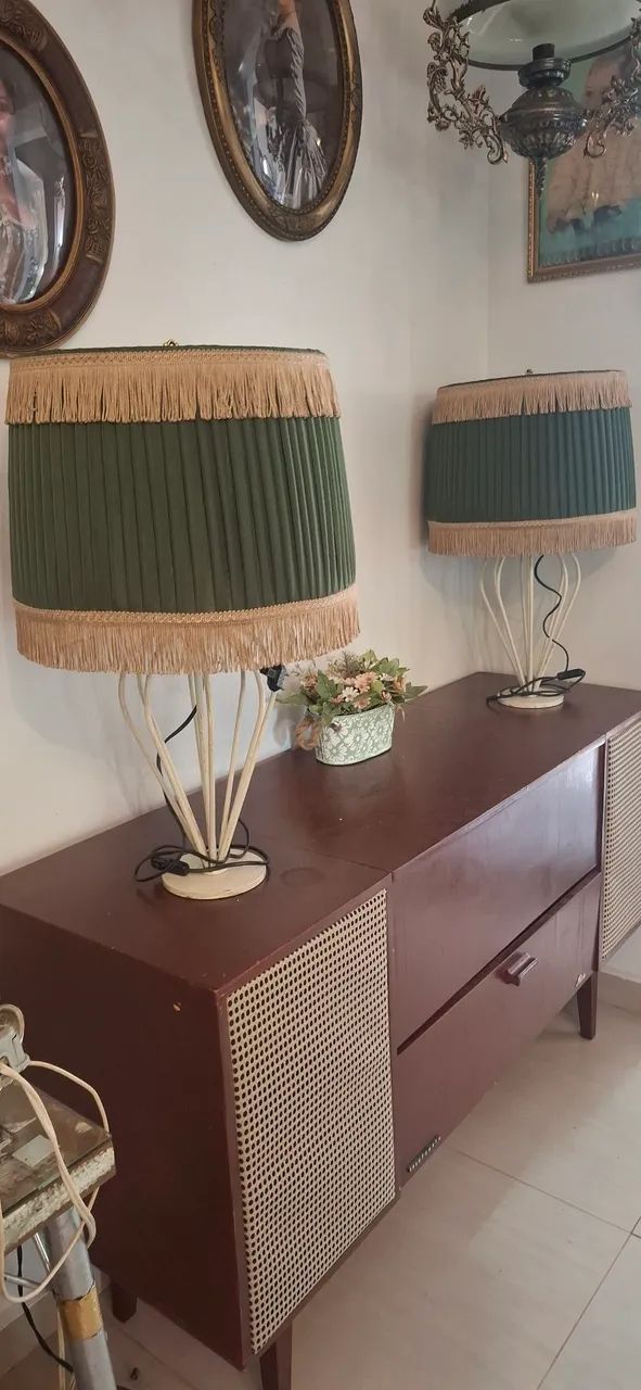 Par abajures vintage