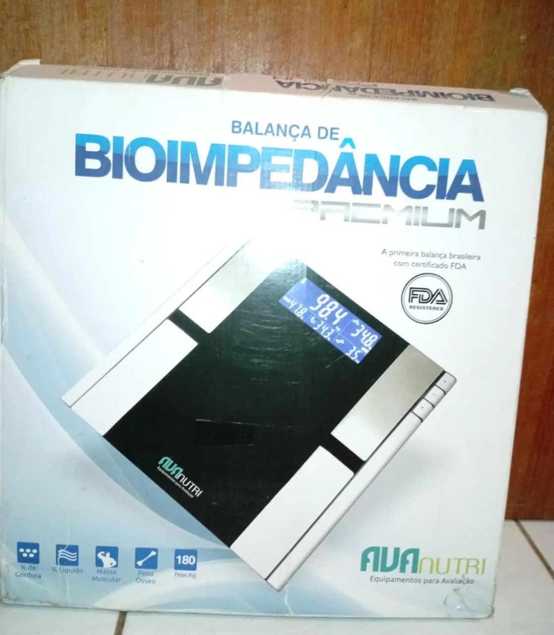 Balança de bioimpedância