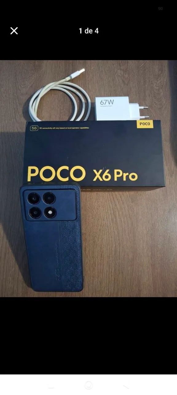 XIAOMI POCO X6 PRO 256GB armazenamento 8GB RAM  - Foto 3