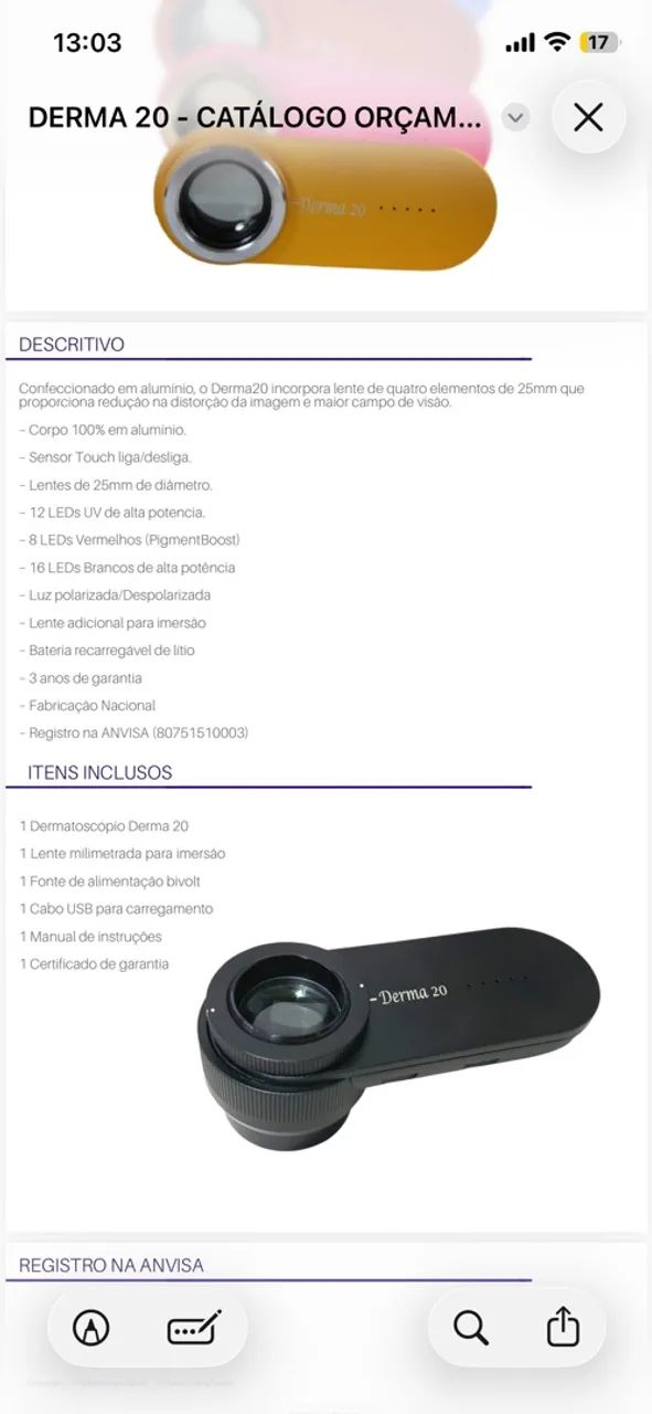 Vendo Dermatoscopio  - Foto 3