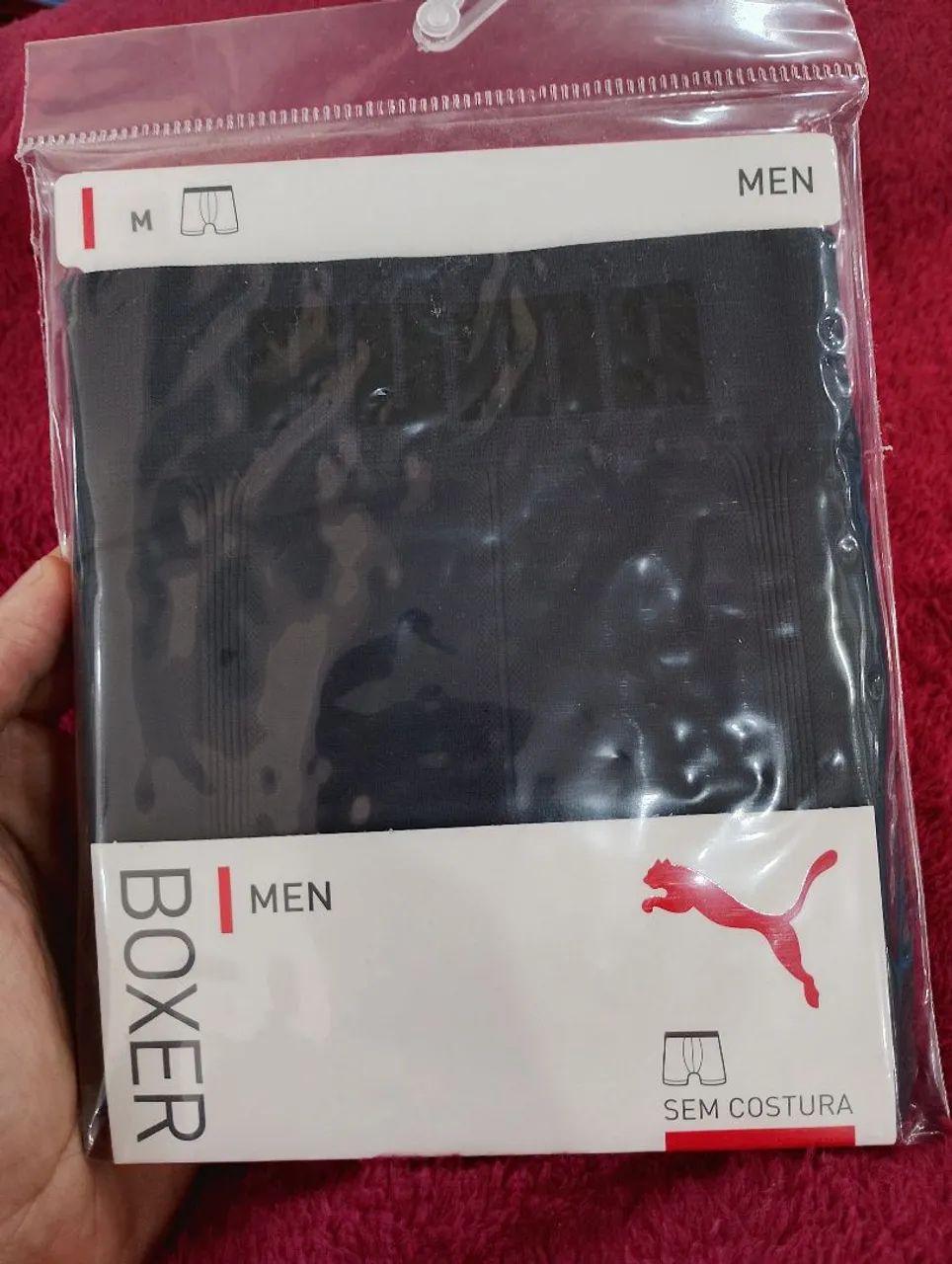 CUECA BOXER PUMA SEM COSTURA
