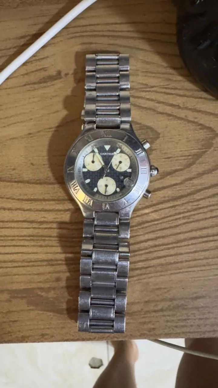Cartier 21 Chronoscaph Cronógrafo