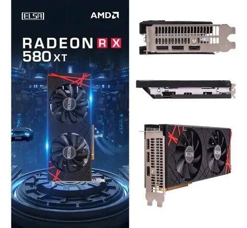 Placa de vídeo RX 580 8G - Foto 3