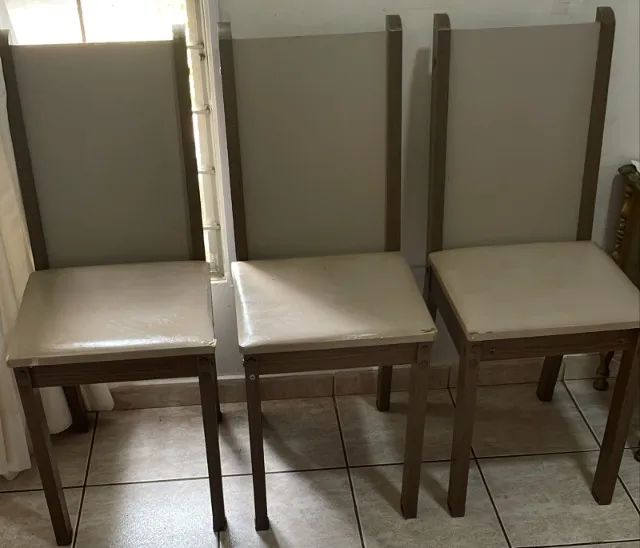 Mesa de Jantar com Tampo de Vidro + 6 Cadeiras - Foto 3
