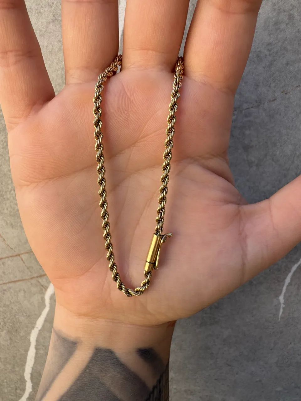 Pulseira Elo Baiano ouro 18 k - Foto 4