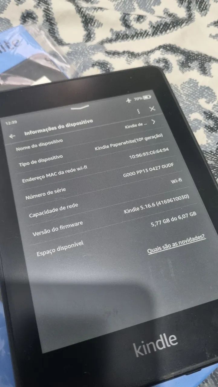 Kindle Paperwhite 10 a geração - Foto 4