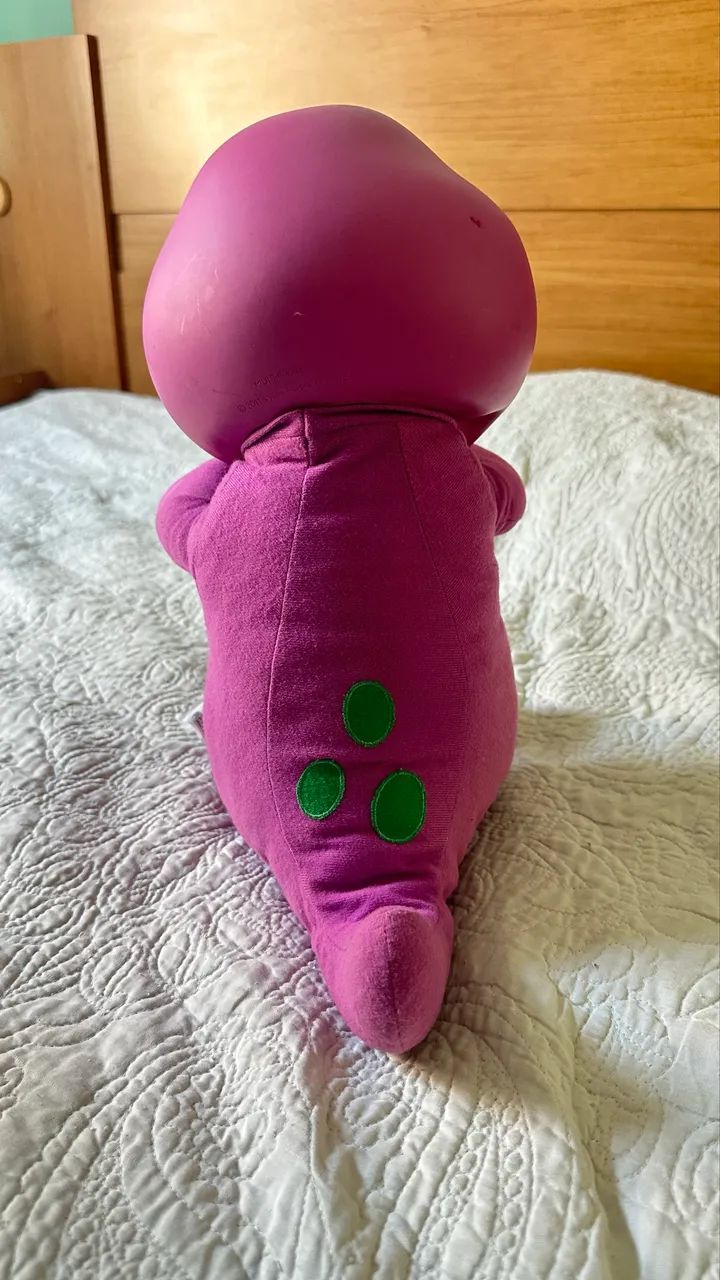 Boneco de pano Barney - Foto 3