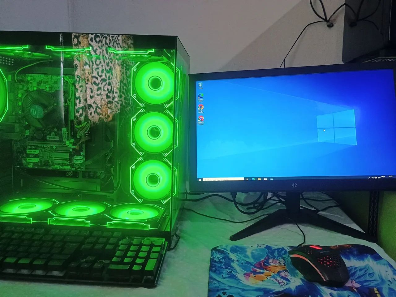 Pc i5 gamer completo ,aceito ps4 ou iPhone  - Foto 4