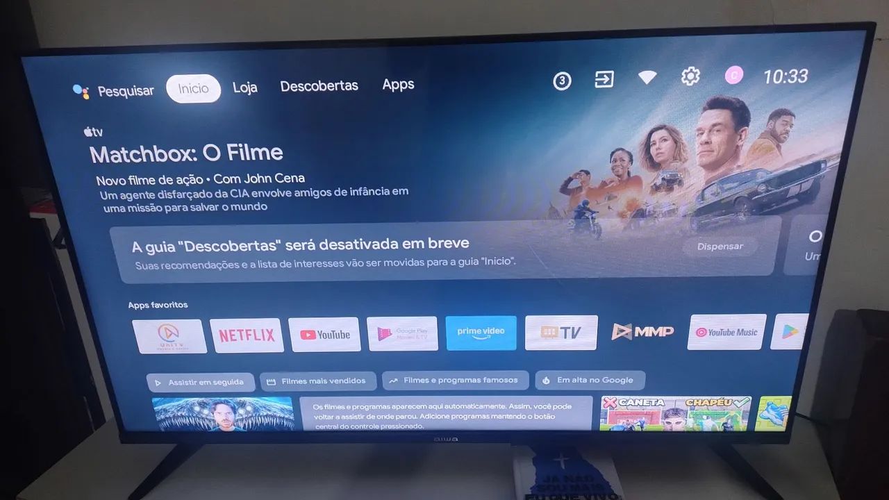 SMART TV AIWA ANDROID 43" POLEGADAS NA CAIXA - Foto 5