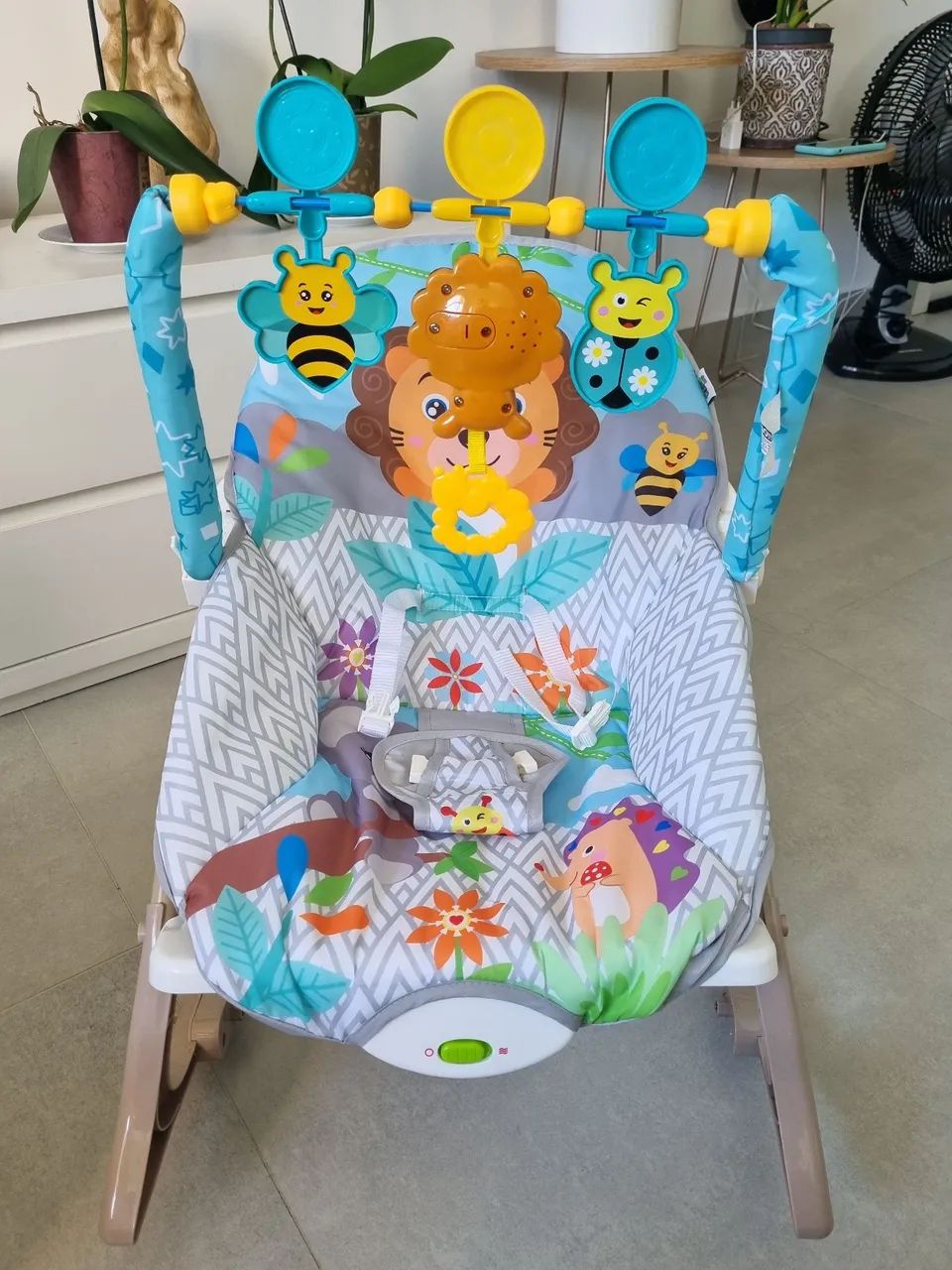 Cadeira de balanço bebê 