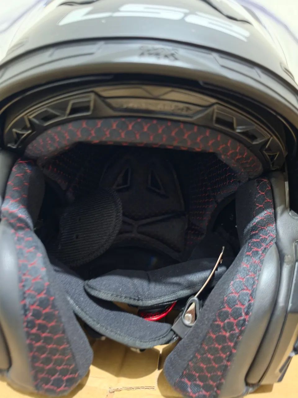 Capacete Ls2 Advant x tam 62 - Foto 4