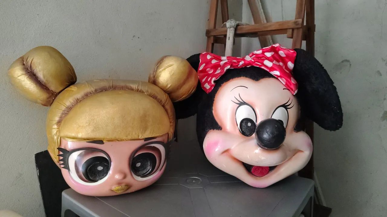 Cabeça de boneco/personagem
