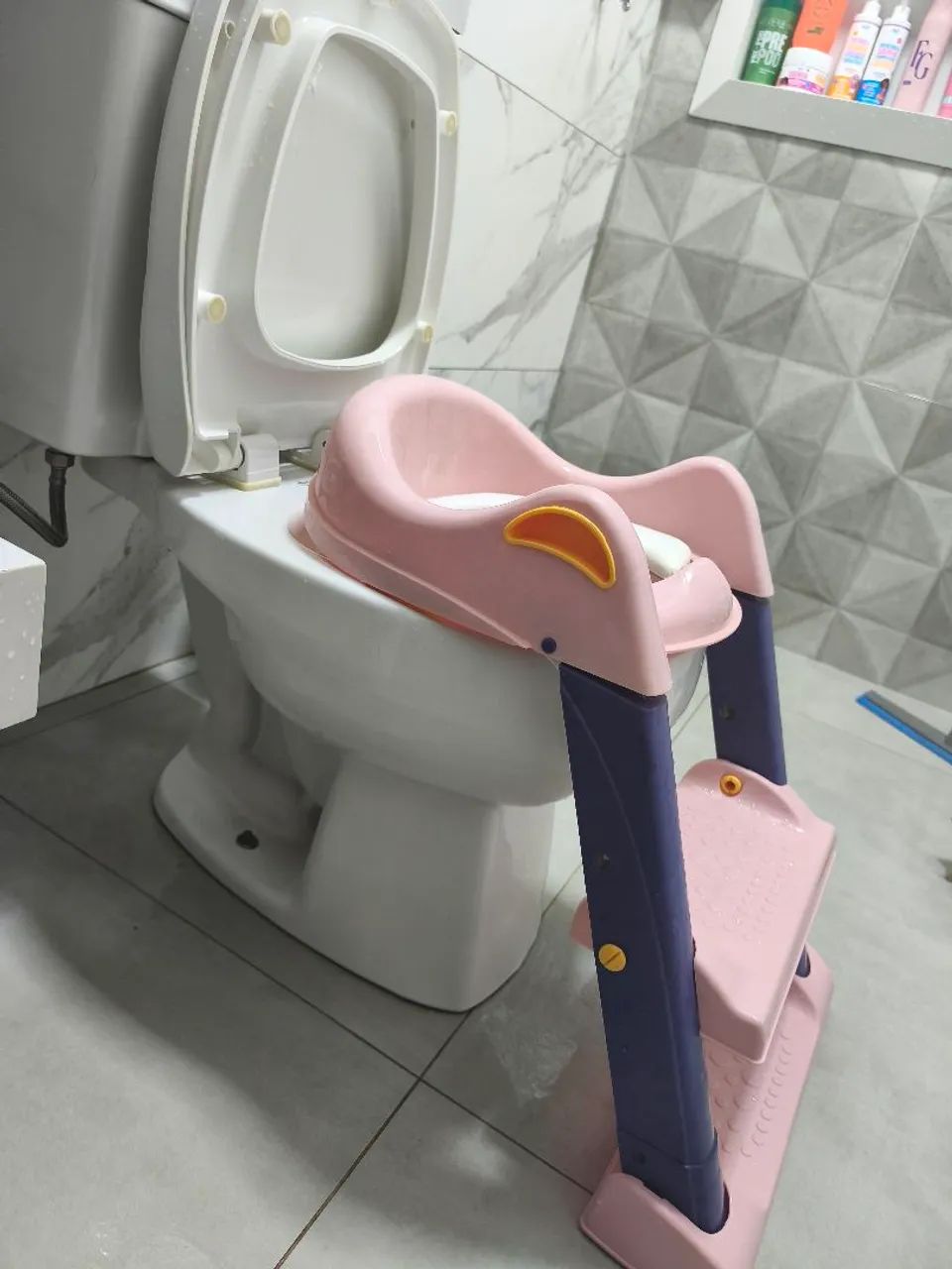Assento redutor de vaso infantil  - Foto 2