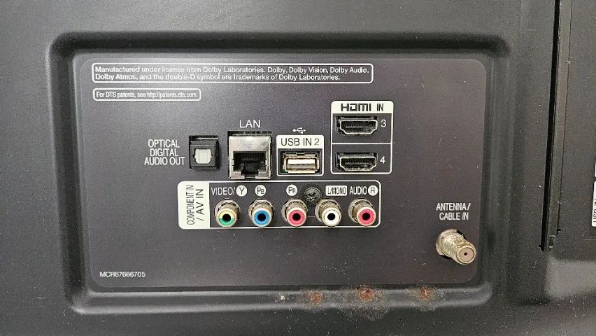 Smart TV LG 4k de 43 polegadas 43UM7500PSB (Defeito no Display) - Foto 3