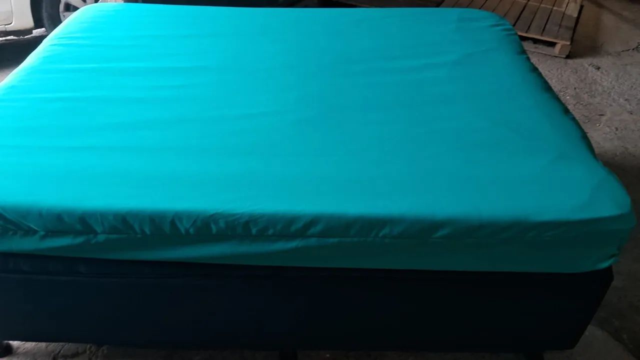 Cama casal com colch ão  - Foto 2