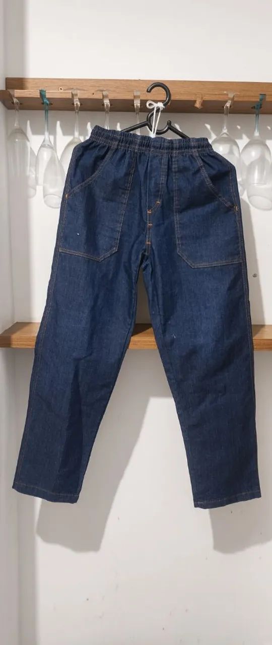LOTE COM 2 CALÇAS JEANS  - Foto 2