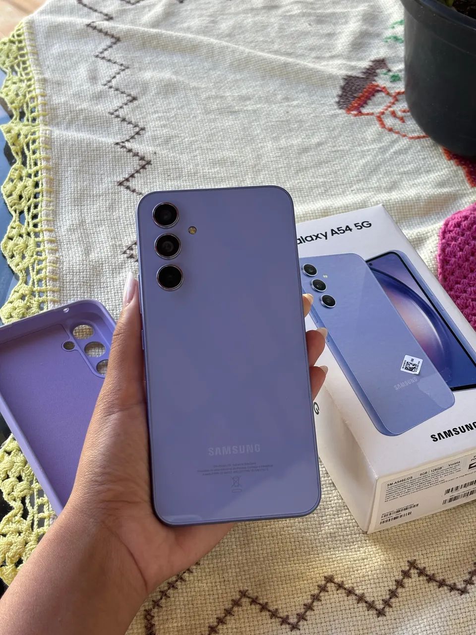 Samsung Galaxy A54 5G lilás 128GB