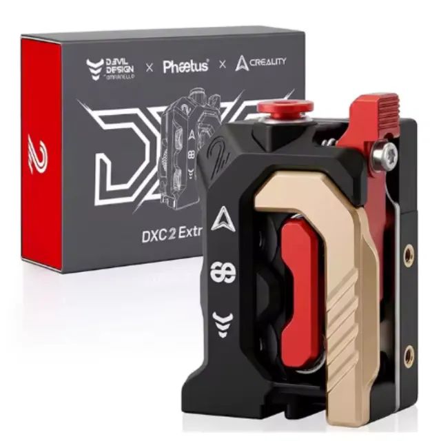 Extrusor Creality DXC2 K2 K2 Pro K2 Plus Dupla Engrenagem