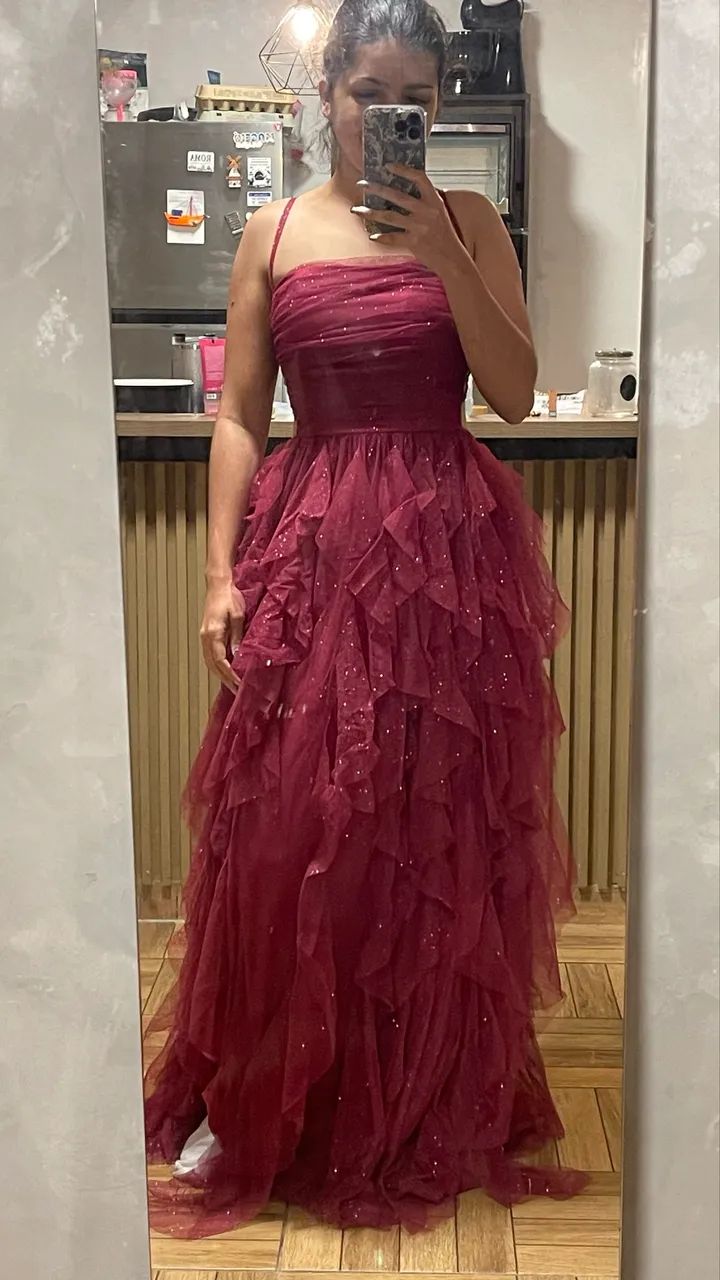 Vestido fúcsia madrinha - Foto 3