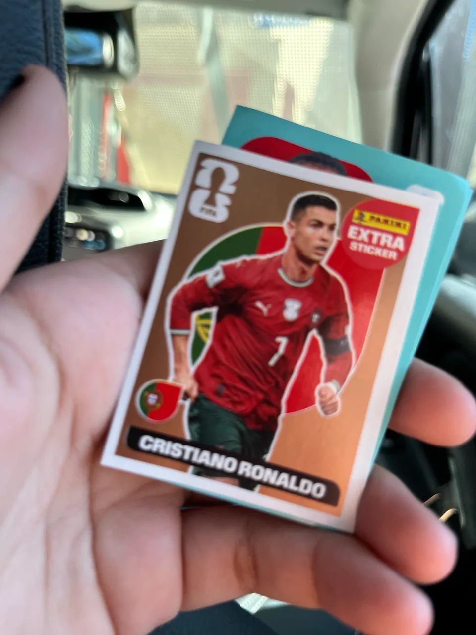 CR7 Bronze Sticker