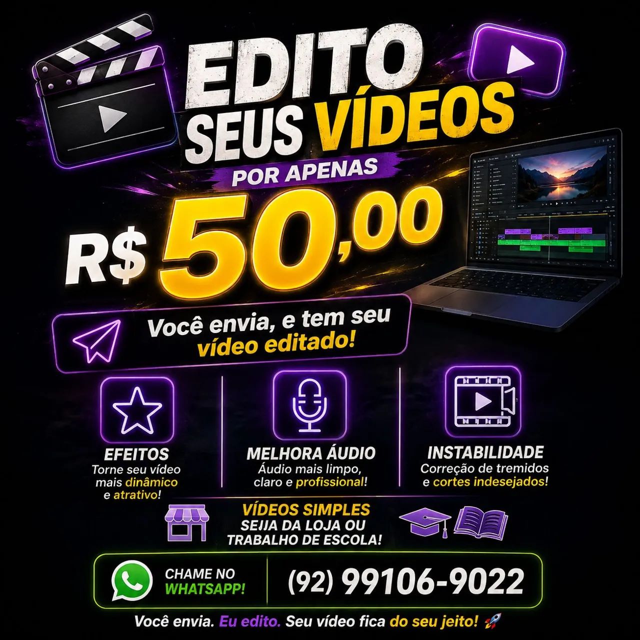 Por apenas 50 reias