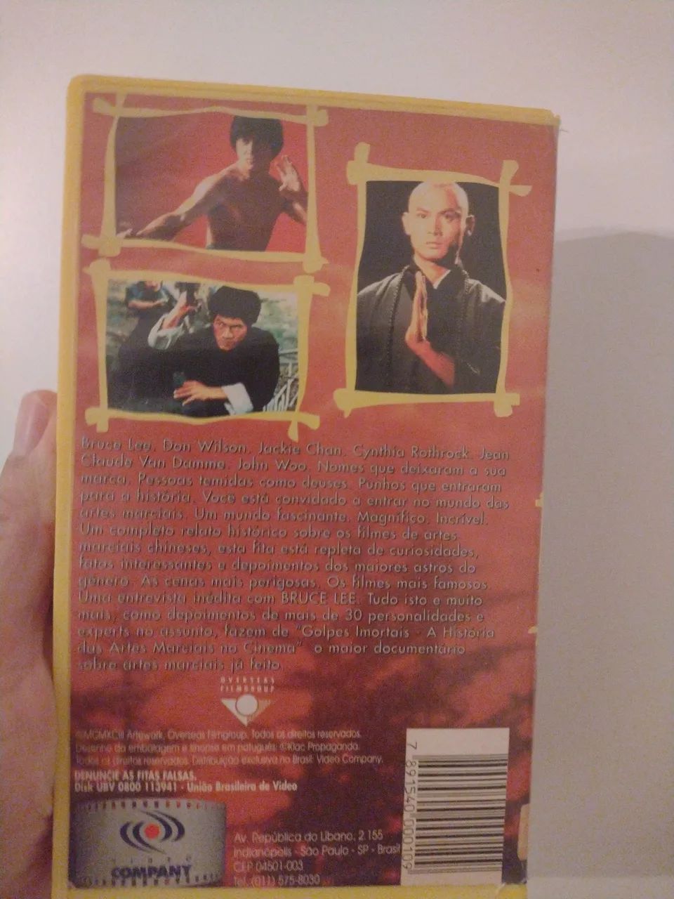 Vhs Golpes Mortais Bruce Lee  - Foto 2