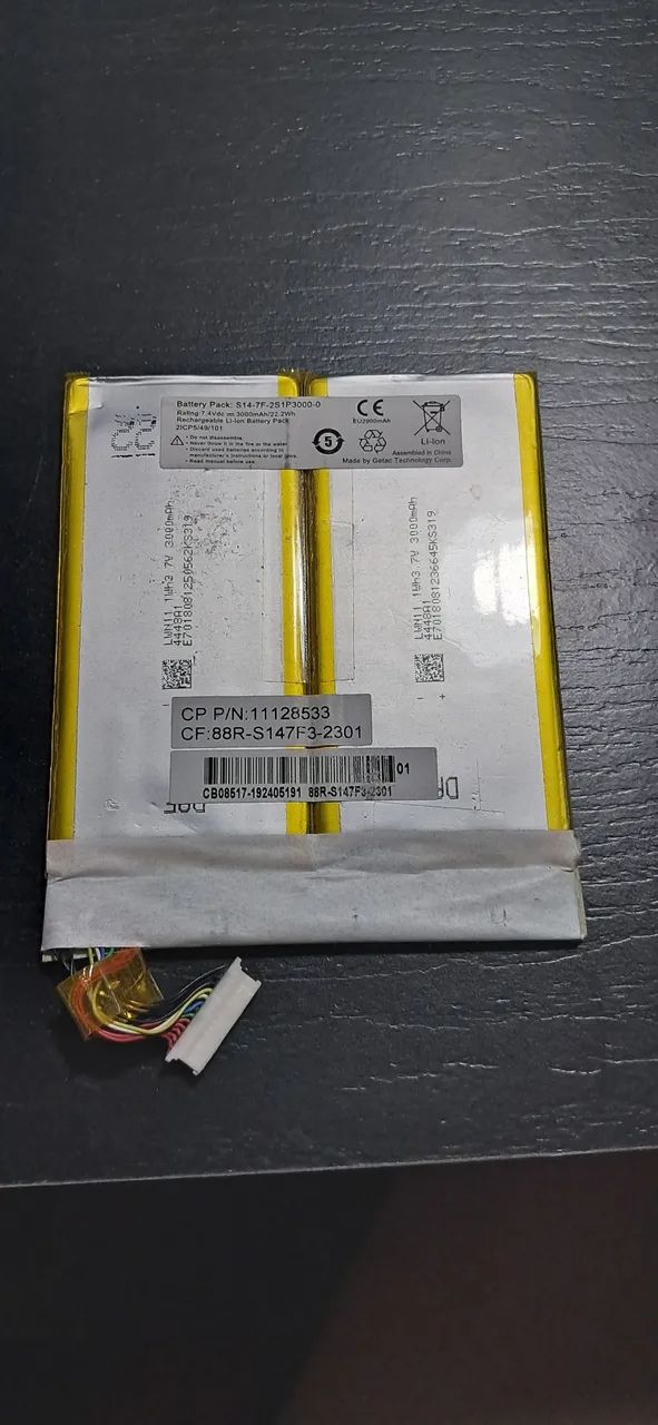 Bateria para positivo