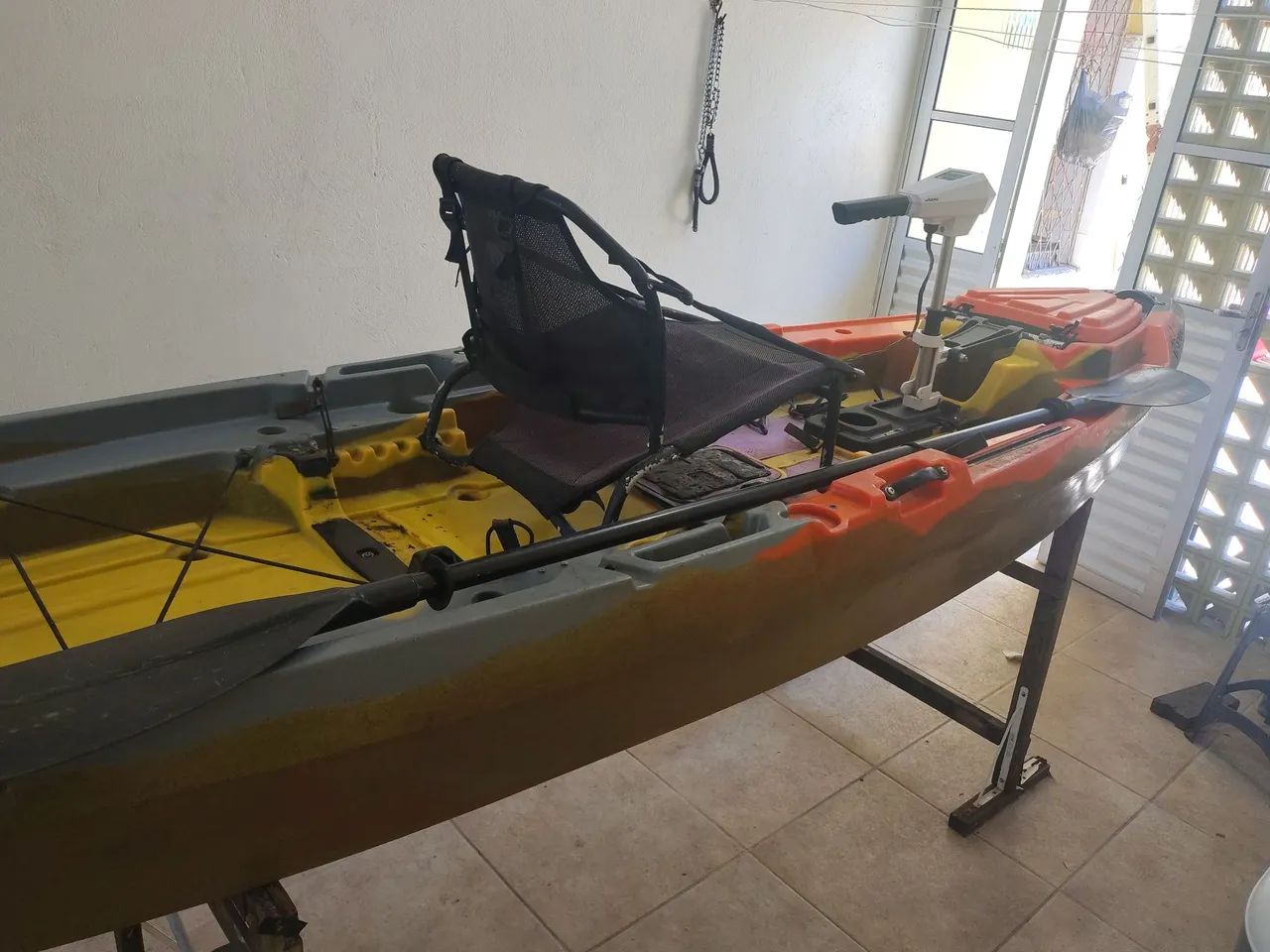 Caiaque com motor elétrico  - Foto 4