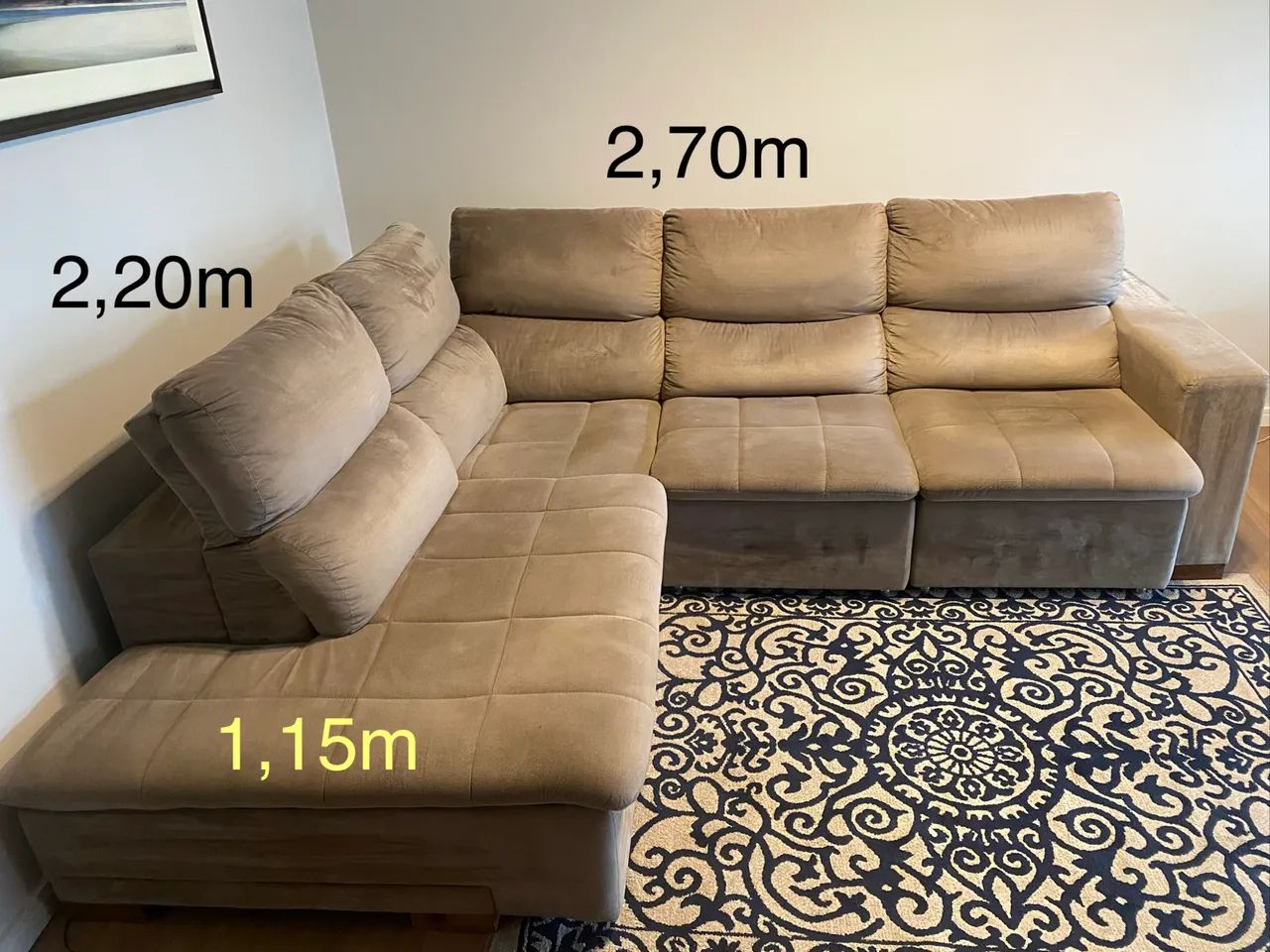 Sofá de canto retrátil  - Foto 2