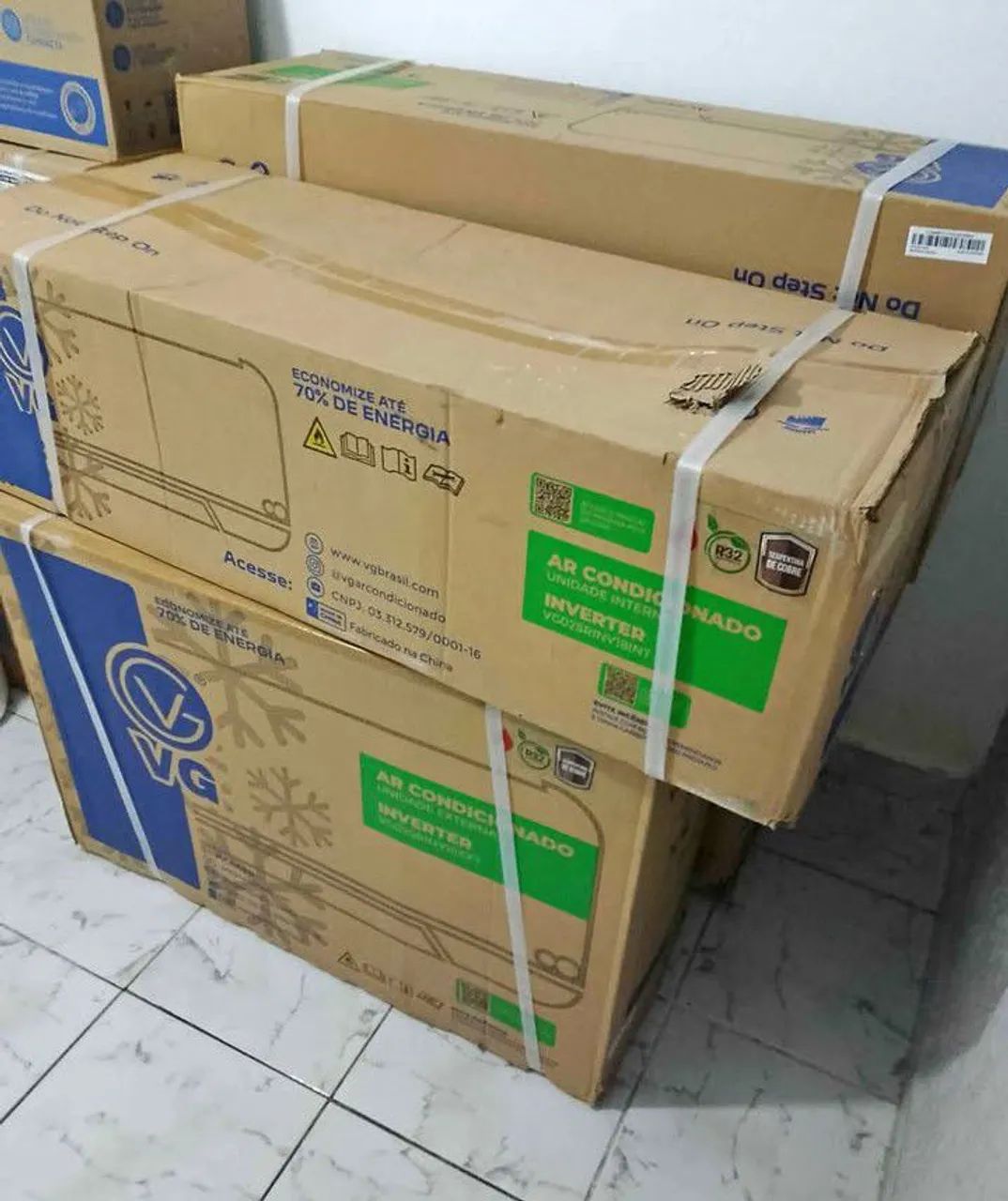 Ar condicionado VG 18.000 BTUs inverter 